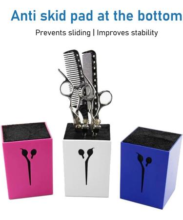 Scissors Storage Holder for Hair Salon Stylist Skid Resistant Securely Grip Hairdressing Shear Holder - Buy Online on GoSupps.com