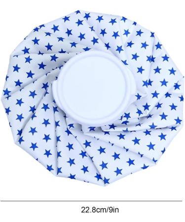 Ice Bags Refillable Sports Hot Use Ice Wrap Pack | Women and Men Outdoor Activities Accessories for Headache Bruises Bumps Spasms Sprain Fever Toothache Thaely Pentagram Medium - Buy Online on GoSupps.com