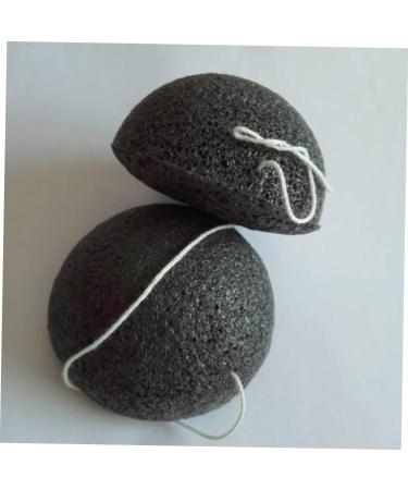 Beatifufu Cleaning Sponges Face Exfoliating Loofah Sponges Facial Clean Sponge Deep Pore Cleansing Sponge Exfoliating Sponges Body Bath Sponge Makeup Sponge Bamboo Charcoal Round - Buy Online on GoSupps.com