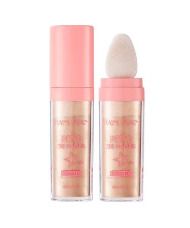 Highlight Patting Powder | Shimmering Highlighter Pen for Face & Body - #03 Golden Brown | Brightening & Contouring Glitter Powder (1 Pack) - Buy Online on GoSupps.com