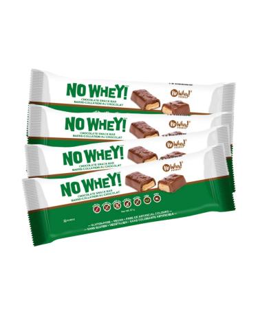 Vegan Gluten Free Nut Free | Chocolate Candy Nougat and Caramel Bars (4 Pack) | Dairy Free Soy Free Sesame Free | Allergy Friendly Snacks | No Whey Foods