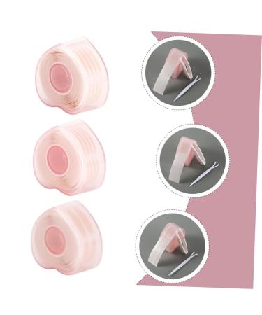 Angoily 3rolls Double Eyelid Sticker Transparent Tape Fiber Eyelid Irish Accessories for Women Eye Shaping Makeup Supplies Double Eyelid Patches Pink Tool Woman Breathable Lace - Buy Online on GoSupps.com