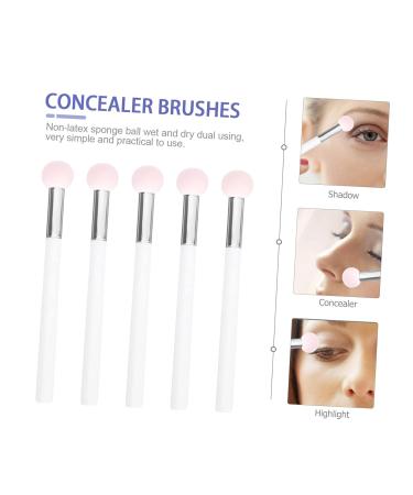 Shop Housoutil 5pcs Concealer & Eye Brushes Set - Perfect Makeup Tools for Flawless Application | International Shipping Available - Buy Online on GoSupps.com
