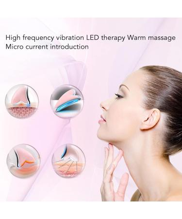Microstrom Facial Gua Sha - Vibrating Heating Massager & LED Facial Lifting Tool for Neck & Face - International Shipping Available - Buy Online on GoSupps.com