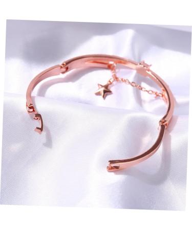 Buy Fomiyes Star Hand Jewelry Bracelet for Women | Sun & Moon Design | Stylish European & American Style | 19.5*1.2cm Gold Arm Loop Bracelet - Buy Online on GoSupps.com