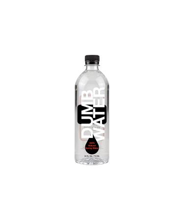 Dumb Water 6 Pack 100% Natural Spring Water | BPA Free | 6/24 Fl. Oz. Bottles - Buy Online on GoSupps.com