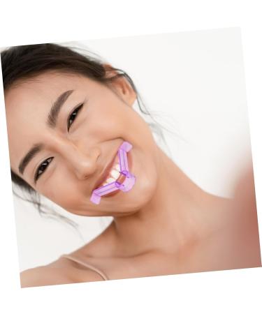 Gogogmee Lip Muscle Trainer Mouth Mouth Trainer Lip Exerciser Lip Trainer Face Exerciser Lift Mouth Tightener Slimming Exerciser Muscle Tightening Face Exerciser 9.30X7.70X1.50CM Purple - Buy Online on GoSupps.com