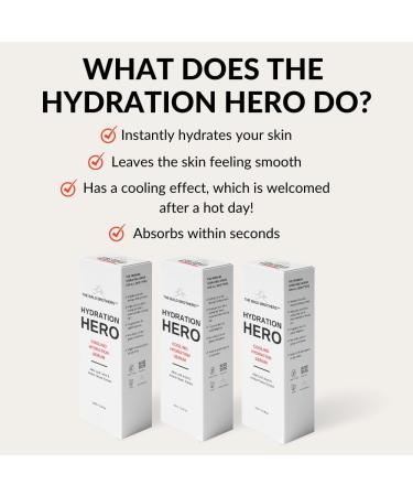 The Bald Brothers Hydration Hero Cooling Serum with Aloe Leaf Juice | Water based Face & Scalp Hydration Serum | Fast Absorbing no Grease no Stickyness | Vegan Hydrate - Buy Online on GoSupps.com