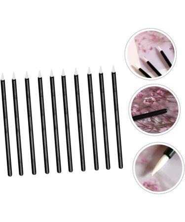 Beavorty 200 pcs Makeup Stickblack Applicator Practical Sticks Head Brush Eye Disposable Black Fiber 9x0.7cmx2pcs Blackx2pcs - Buy Online on GoSupps.com