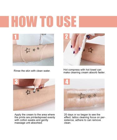 Mandurs 7 Days Tattoo Removal Cream - Fast & Painless Gel for Colored & Black Ink - 2PCS - Buy Online on GoSupps.com