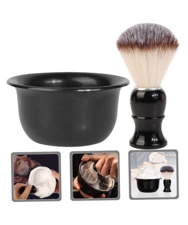 Premium Dressoos Hairdressing Set: Soap Cup Razor Brush & Shaving Bowl for Men - Perfect Beard Grooming Essentials - Buy Online on GoSupps.com