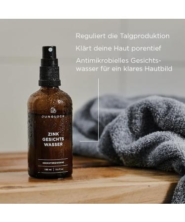 JUNGL CK Zinc Facial Toner - Regulate Sebum & Deep Cleansing for Radiant Skin | International Shipping Available - Buy Online on GoSupps.com