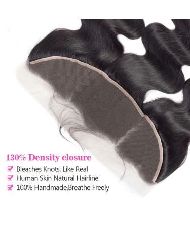 Fairgreat Brazilian Body Wave Human Hair Bundles with 13x4 Frontal - 100% Unprocessed Virgin Hair - 14 16 18+12 Inch Bundles with Ear to Ear Frontal - Buy Online on GoSupps.com