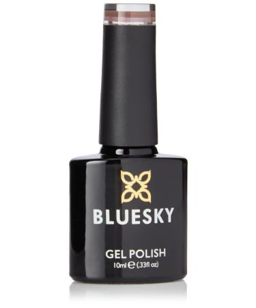 Bluesky Bluesky Gel Polish Mocha Shimmer A14 10 ml Gel Soak Off Nail Polish Purple Shimmer Brown Dark (Need to Cure Under UV/LED Lamp) Pack (x) Mocha Shimmer 1 count (Pack of 1)