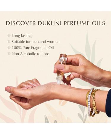 Sandalia Attar & Rose Attar Oil | 2 x 6ml Arab perfume oils for men and women | 100% pure ittar roll on perfume chandan sandal sandalwood oil gulab | Original concentrated fragrance oil - Buy Online on GoSupps.com