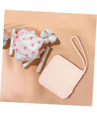Coolhiya Women's Bandages Storage Bag | Compact Makeup & Period Pocket Tampon Holder | Reusable & Portable with Zipper - Buy Online on GoSupps.com
