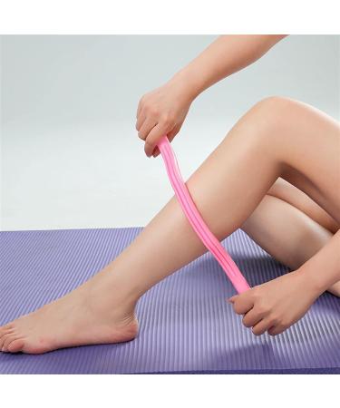 12 Pearl Plastic Scraping Massage Tool - Pink Gua Sha & Acupuncture for Body Relaxation - Buy Online on GoSupps.com