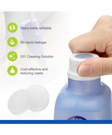 Lanmu Bottle Cap Silicone Gasket for Flash Powermop Refill Liquid Replacement Refill Liquid Accessories for Flash Powermop Floor Cleaner DIY Reusable Bottle Refillable Container (10 Pack) - Buy Online on GoSupps.com