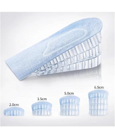 Invisible Height Increase Insoles for Men & Women - 3 Layer Air Lift Elevator Shoe Pads (Pink 2cm - Buy Online on GoSupps.com