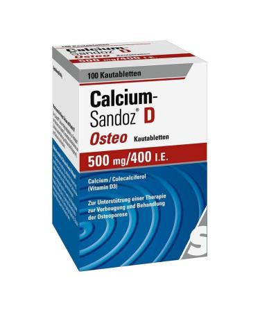 Calcium-Sandoz D osteo 50 100 pcs