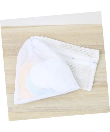 INOOMP 1 Set Galactorrhea Pads for Lactating Mothers Breathable and Durable Maternity Accessories with Mesh Bags Drawstring Zipper White - Buy Online on GoSupps.com