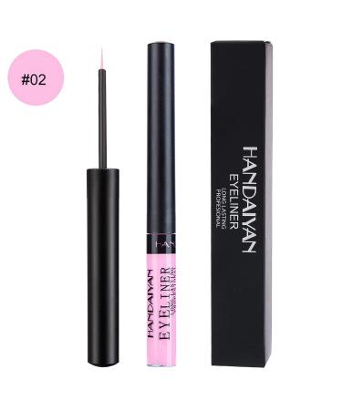 DekRion Liquid Eyeliner - Matte Pink Color | Waterproof High-Pigmented Eye Makeup - 1PC - Buy Online on GoSupps.com