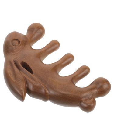 Hoement massage comb wooden massager Practical massage device body acupuncture massage massage massage tool body massage clerk massager Thai massage device wood thai massage