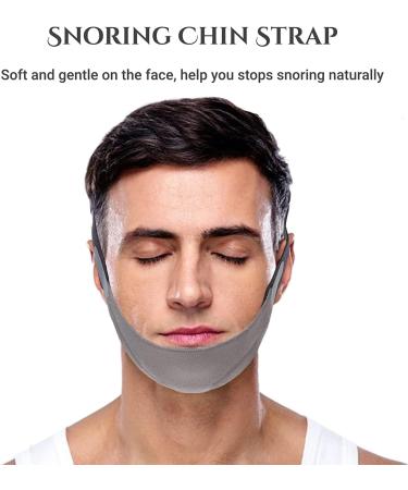 Milltrip Anti Snore Chin Strap for CPAP Users - Prevent Snoring, Soft Nylon Elastic, Breathable, Nose Breathing Belt - Mouth Breathers Solution - Buy Online on GoSupps.com