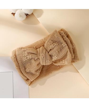 JSGHGDF Double Layer Butterfly Knot Headband for Baby Girls Lace Mesh Hair Ribbon Headwear with Delicate Lace Detailing Mint Green - Buy Online on GoSupps.com