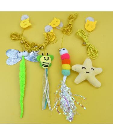 ZDQC 6-Piece Interactive Cat Toys Set - Self-Employment Hanging Toys for Cats - Fun Door Frame Play - Buy Online on GoSupps.com