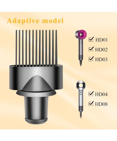 YTCHYYSK Wide Tooth Comb Attachment for Dyson Supersonic Hair Dryer HD01 HD02 HD03 HD04 HD08 - Buy Online on GoSupps.com