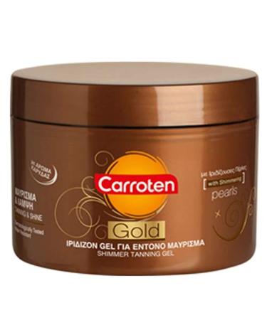 Carroten Gold Shimmer Tanning Gel SPF0 150ml 5oz