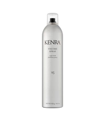 Kenra Professional Volume Spray 25 | Super Hold Finishing & Styling Hairspray | Flake-free & Fast-drying | Wind & Humidity Resistance | All Hair Types 16 Ounce (Pack of 1) 80% VOC