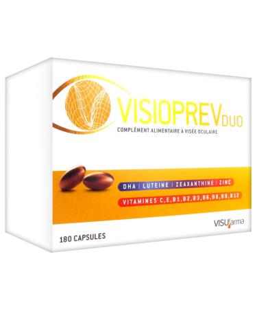 VISUfarma Visioprev Duo 180 Capsules