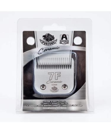 Furzone Removable Ceramic Blade 7F (1/8) - High-Tech Compatible with Andis Oster Wahl A5 Shears - International Shipping - Buy Online on GoSupps.com