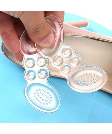 Soft Reusable Scratch-Proof Heel Grip Pads Flexible Cushion for Foot Care | 2 Pairs International Shipping - Buy Online on GoSupps.com
