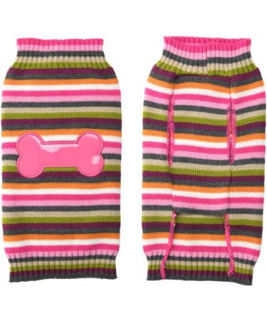 ABRRLO XL Pink Dog Sweater - Warm Pet Sweater for Small & Medium Dogs - Buy Online on GoSupps.com
