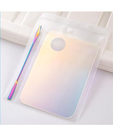 Lot de 2 pots de maquillage en acrylique avec spatule plateau de m lange pour le m lange de pigments pour l'art des yeux - Buy Online on GoSupps.com