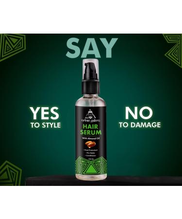 UrbanGabru Hair Serum for Men & Women - Heat Protectant - Pre Styler - Conditioner - Buy Online on GoSupps.com