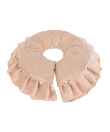 FOMIYES 2 pcs Face Cushion Pillow for Comfortable Sleeping & Massage | U-Shaped Headrest for Salon, Home & Travel - Brown - Buy Online on GoSupps.com