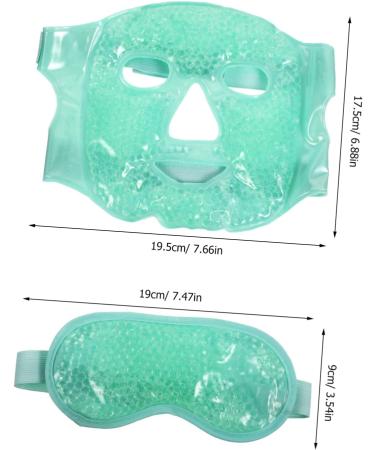Mobestech 1 Set Sleeping Eye Eye Patches Cold Hot Compress Eye Massaging Gel Beauty Facial Girl Beauty Supply PVC Cool Ice - Buy Online on GoSupps.com