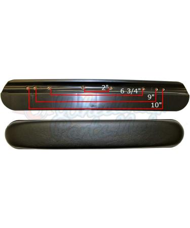 Armrest Pads - Full Length Padded for Ultimate Comfort - 14 Long, 1 Pair - Buy Online on GoSupps.com