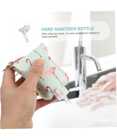 minkissy 2 Sets Flamingo Wash Hand Lotion Key Holder Travel Bottle Container Bottle Carriers for Shampoo Keyring Holder Bottle Pu Mini Key Ring - Buy Online on GoSupps.com