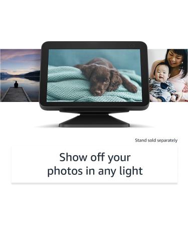 Echo Show 8 (2nd Gen 2021) | HD Smart Display with Alexa & 13 MP Camera | Charcoal - Buy Online on GoSupps.com