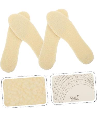 Didiseaon Cuttable Insoles for Men & Women | Warm Fluffy Inserts for Boots & Sneakers | Odor-Eating Orthotics - Buy Online on GoSupps.com