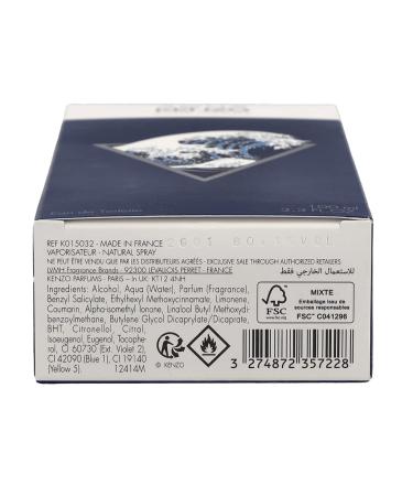 Aqua Kenzo by Kenzo Eau De Toilette Spray 3.3 oz Men Aquatic 3.3 Ounce (Pack of 1) - Buy Online on GoSupps.com