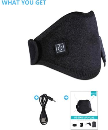 Neck Wrap Heater - Hot & Cold Therapy for Pain Relief | Heated Neck Wrap & Brace Heating Pad - Buy Online on GoSupps.com
