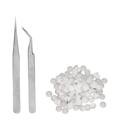 2 in 1 Eyelash Extension Holder & Display Tray Set with Tweezers - Perfect for Professional Use | Shop Internationally - Buy Online on GoSupps.com