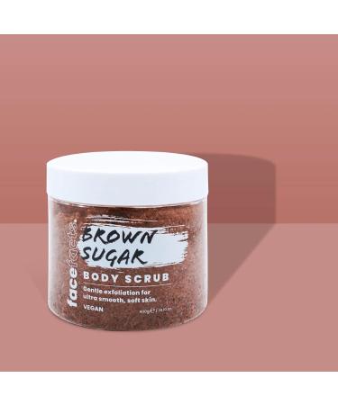 Face Facts Brown Sugar Body Scrub | Exfoliates and Softens | 400g - Buy Online on GoSupps.com
