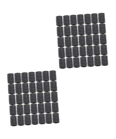 Magiclulu 400 Stk mask adjustable hook cord locks Silicone adjustable lanyard mask buckle elastic cord accessories mouth ears buckle silicone face 1 0.6cmx2pcs